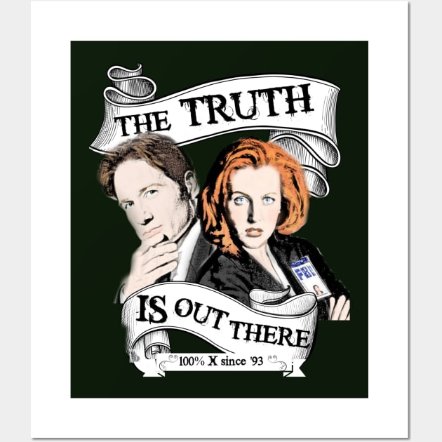 The Truth Is Out There Wall Art by RabbitWithFangs